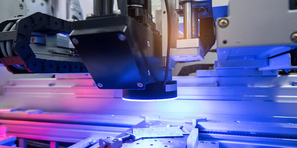 Robotic machine vision system in phone factory